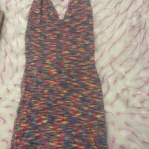 Urban Planet Multicolor Knit Mini Dress